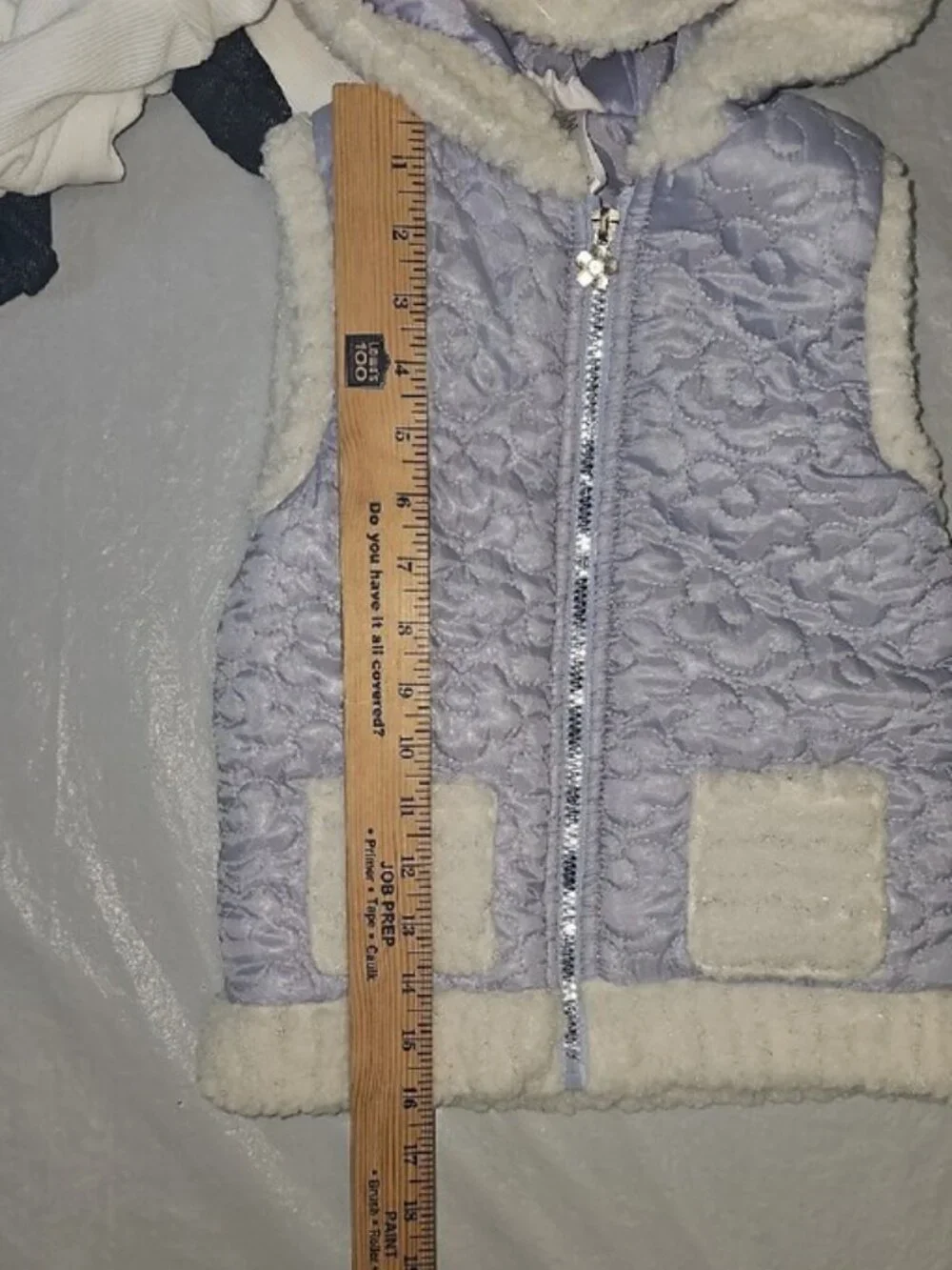Little Lass Girls Size 5 Three Piece Set Hooded Vest, L/S Tee, Pull On Pant New - Picture 7 of 15